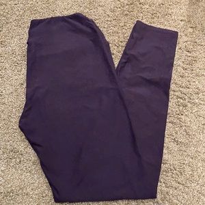 LuLaRoe Leggings One Size Purple